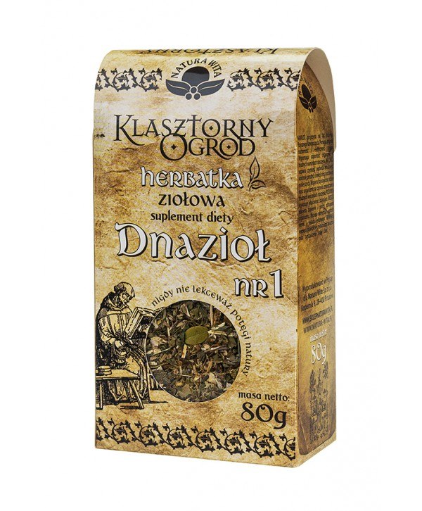 NATUR-VIT DNAZIOŁ nr 1 SUPLEMENT DIETY KLASZTORNY OGRÓD 80g
