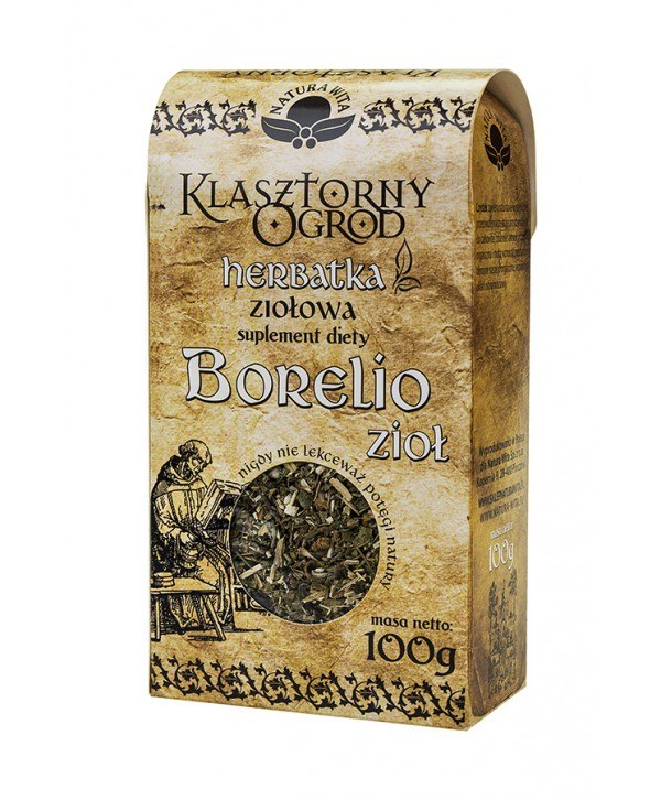 NATUR-VIT BORELIO ZIOŁ SUPLEMENT DIETY KLASZTORNY OGRÓD 100g