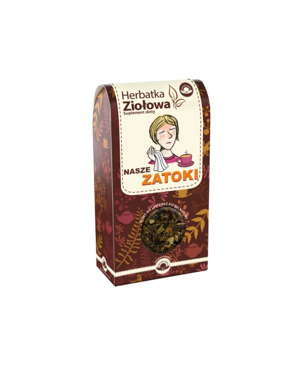 NATUR-VIT Herbatka ziołowa NASZE ZATOKI SUPLEMENT DIETY 80g