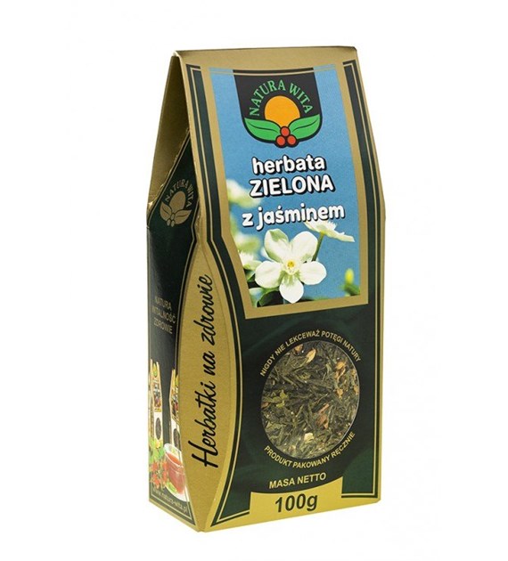 NATUR-VIT Herbata zielona z jaśminem 100g