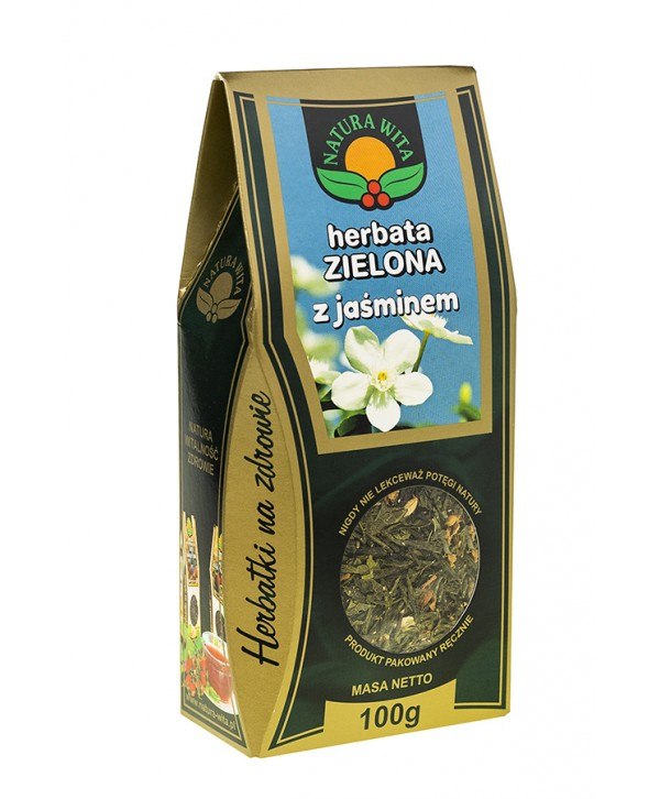 NATUR-VIT Herbata zielona z jaśminem 100g