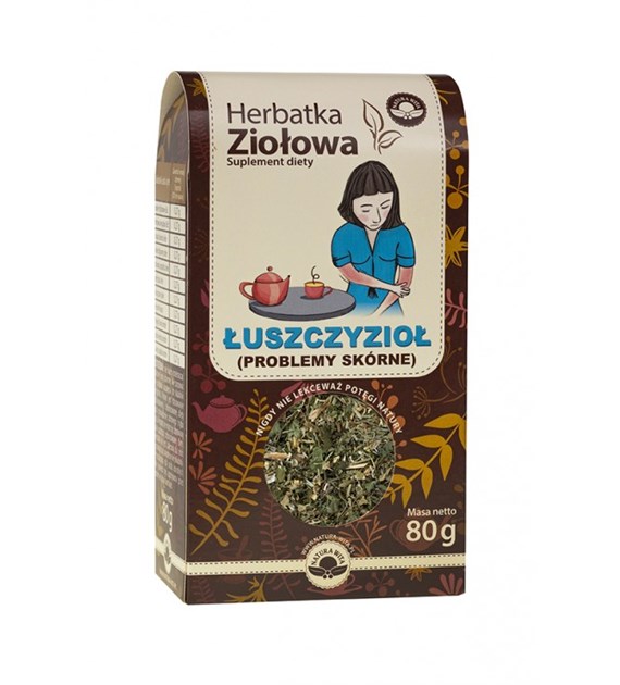 NATUR-VIT Herbatka ziołowa ŁUSZCZYZIOŁ SUPLEMENT DIETY  80g
