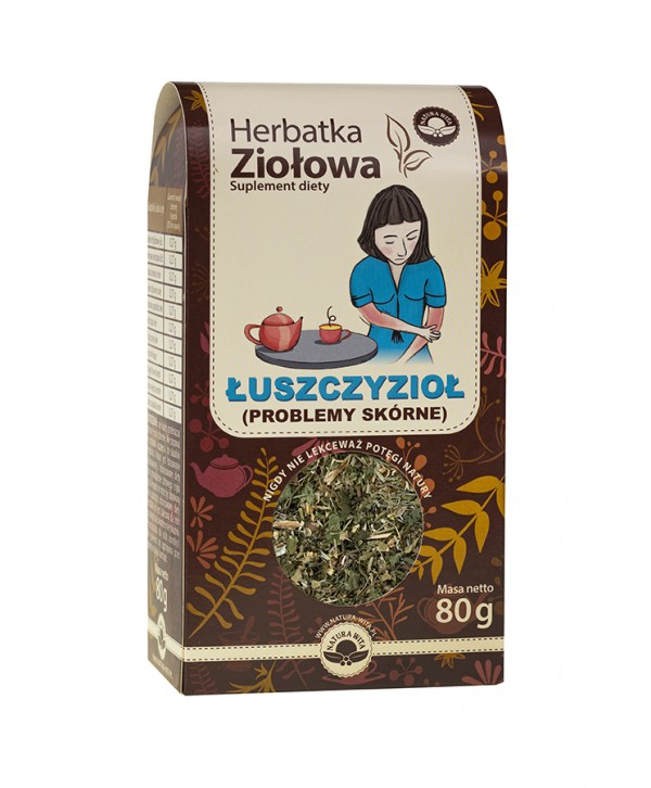 NATUR-VIT Herbatka ziołowa ŁUSZCZYZIOŁ SUPLEMENT DIETY  80g
