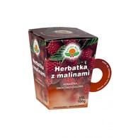 NATUR-VIT Herbatka z malinami (kubek) 100g