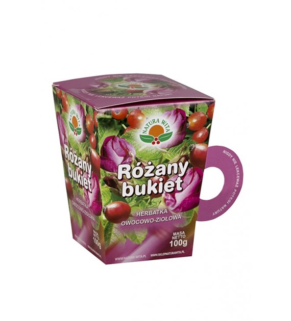 NATUR-VIT Herbatka Różany Bukiet (kubek) 100g