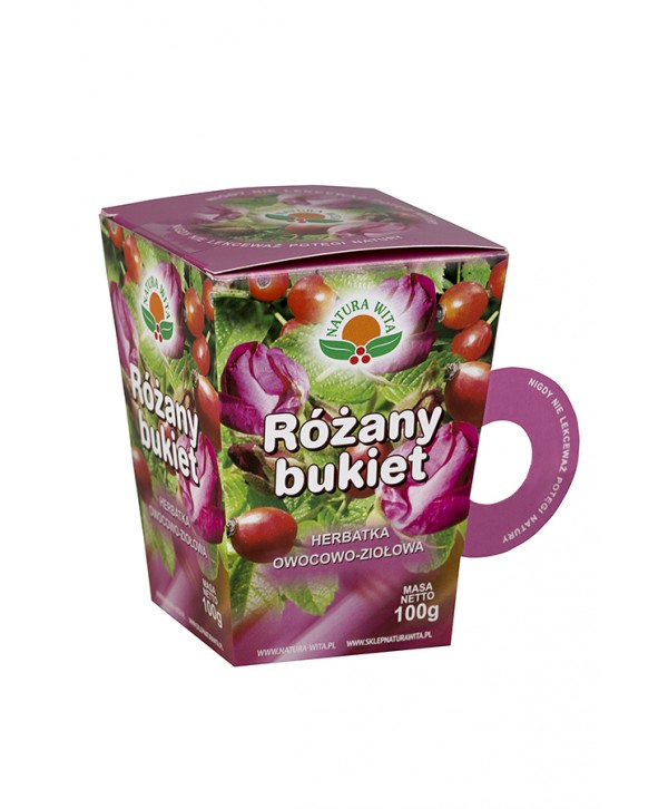 NATUR-VIT Herbatka Różany Bukiet (kubek) 100g