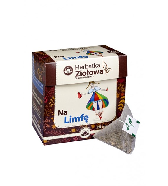 NATUR-VIT Herbatka ziołowo-owocowa ekspresowa NA LIMFĘ SUPLEMENT DIETY 20*2g=40g