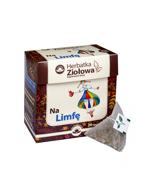 NATUR-VIT Herbatka ziołowo-owocowa ekspresowa NA LIMFĘ SUPLEMENT DIETY 20*2g=40g