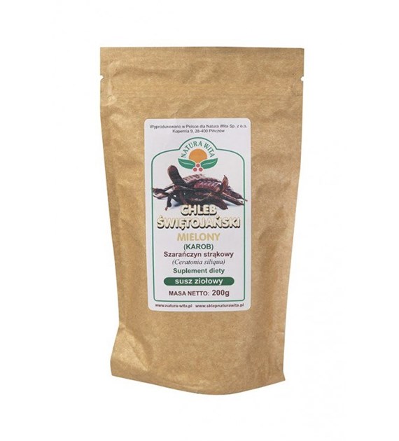 NATUR-VIT Chleb świętojański mielony (Karob) 200g