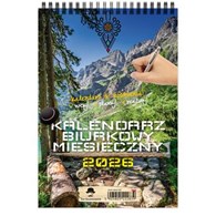 2026 KAL.biurkowy pionowy miesięczny na spirali KBA5-MZ