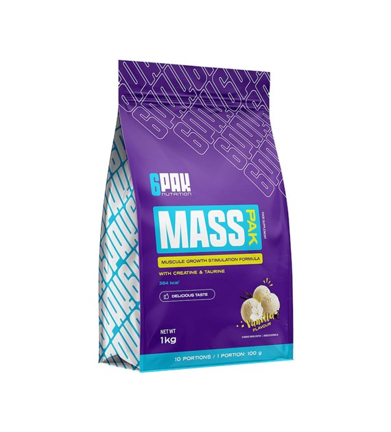6PAK MASS PAK WANILIOWY / 1 kg