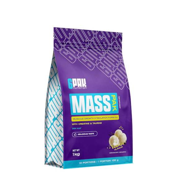 6PAK MASS PAK WANILIOWY / 1 kg
