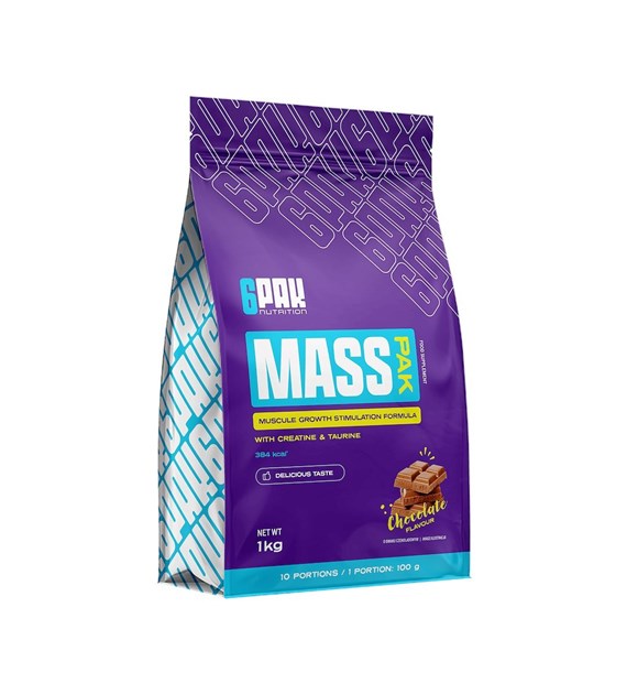 6PAK MASS PAK CZEKOLADA / 1 kg