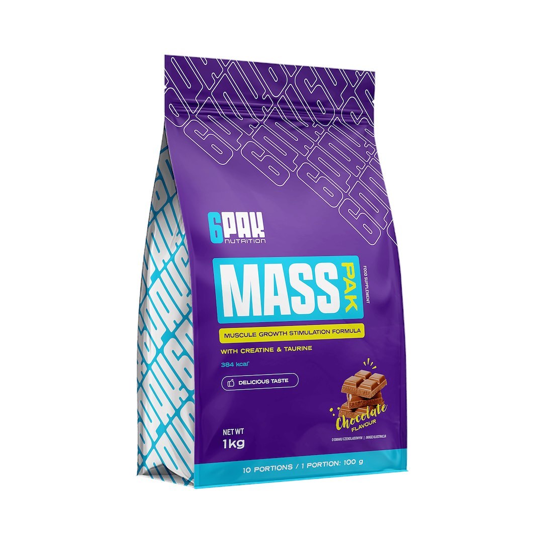 6PAK MASS PAK CZEKOLADA / 1 kg