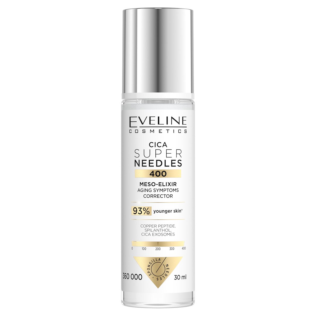 SUPER NEEDLES ELIKSIR DO TWARZY 30ML CICA KOREKTOR OZNAK STARZENIA