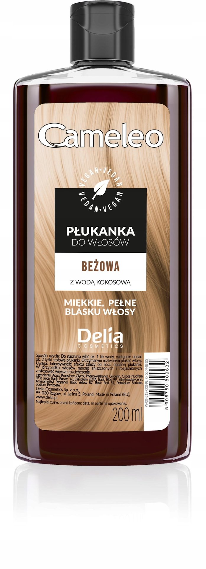Cameleo Beżowa płukanka do włosów 200 ml