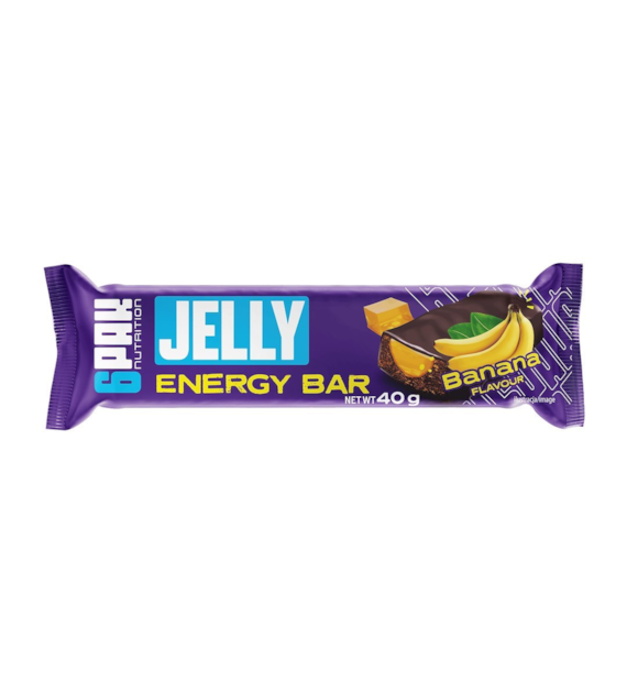 6PAK JELLY ENERGY BAR 40g BANANA