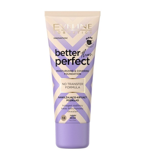 Better Than Perfect Podkład nawilżająco-kryjący nr 1.5 Ivory Beige (neutral) 30 ml