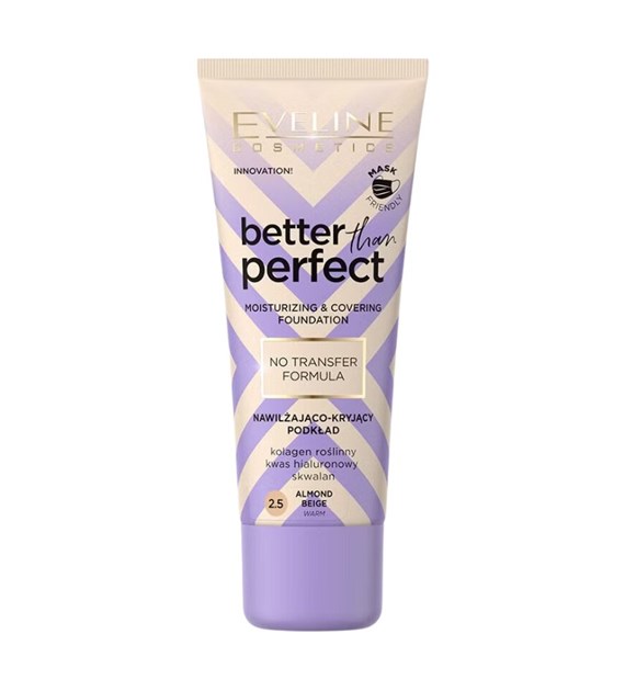 Better Than Perfect Podkład nawilżająco-kryjący nr 2.5 Almond Beige (warm) 30 ml