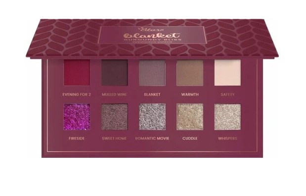 Stars from the stars BLANKET paleta cieni Burgundy Bliss, 10 g