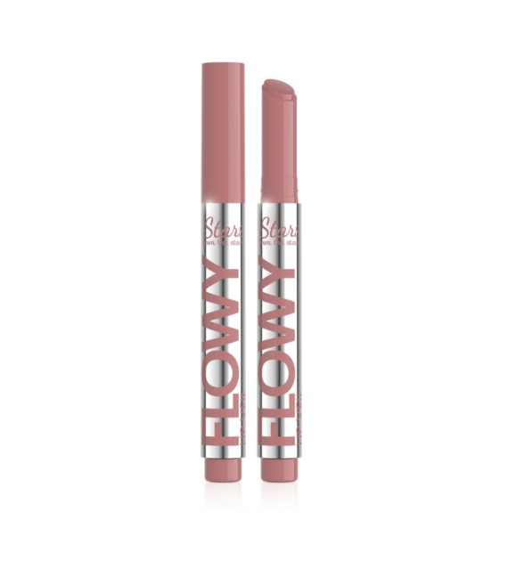 Stars from the stars Flowy lip veil nabłyszczający balsam do ust 01 Beige Nude, 2g