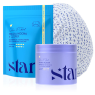 ONLYBIO-STARS Maska nocna z czepkiem GLOW TO BED 200 ml