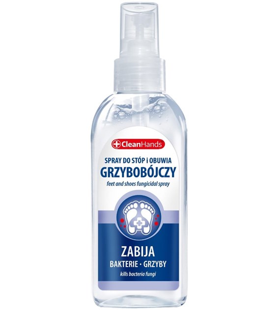 CLEANHANDS SPRAY GRZYBOBÓJCZY DO STÓP I OBUWIA 100ML