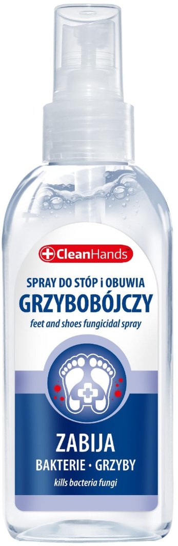 CLEANHANDS SPRAY GRZYBOBÓJCZY DO STÓP I OBUWIA 100ML