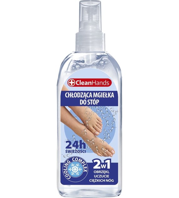 CLEANHANDS CHŁODZĄCA MGIEŁKA DO STÓP 100ml