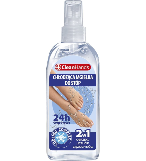 CLEANHANDS CHŁODZĄCA MGIEŁKA DO STÓP 100ml