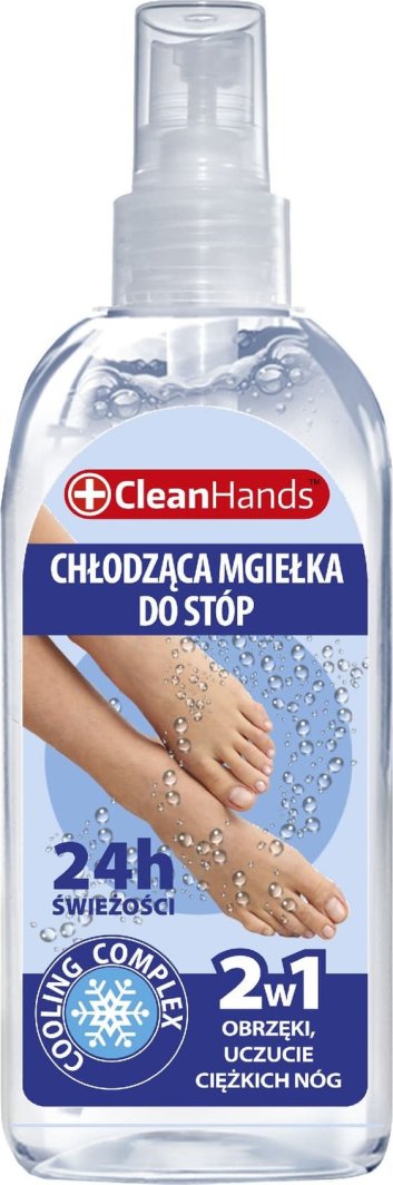 CLEANHANDS CHŁODZĄCA MGIEŁKA DO STÓP 100ml
