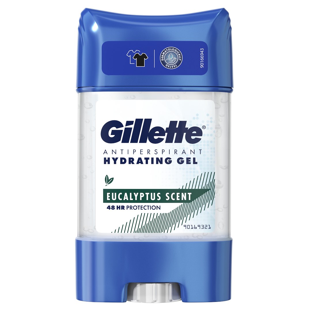 GILLETTE - dezodorant gel 70ml antyperspirant 48h - EUCALYPTUS SCENT 70 ML