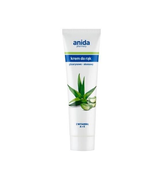Anida Krem do rąk glicerynowo-aloesowy 100 ml