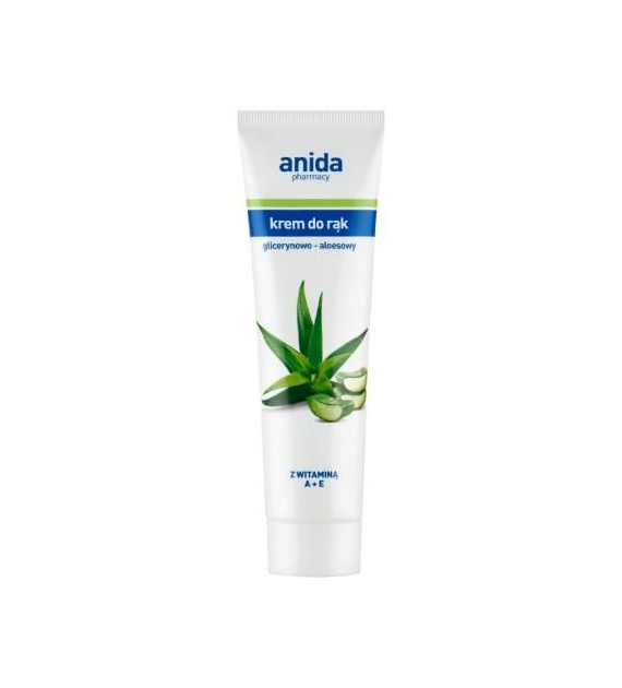 Anida Krem do rąk glicerynowo-aloesowy 100 ml
