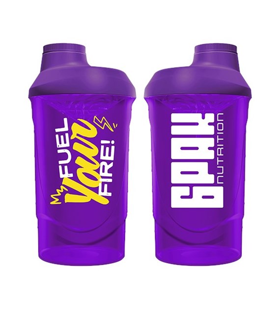 6PAK SHAKER FUEL YOUR FIRE PURPLE 600ml