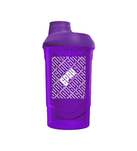 6PAK SHAKER Patern Purple 600 ml