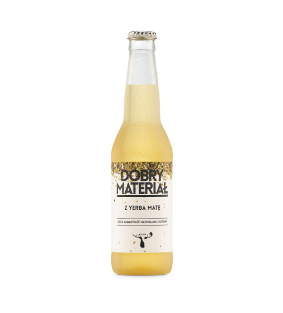 DOBRY MATERIAŁ Yerba mate - klasyczna 330 ML / 300 mg kofeiny na 1L /