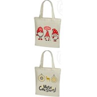 GAM Torba ekologicznaTorba bawełniana Xmass 38x42 mix wzorów /po 25 sztuk/