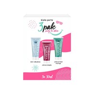 BIAŁA PERŁA Zestaw 3 past do zębów 3x30 ml
