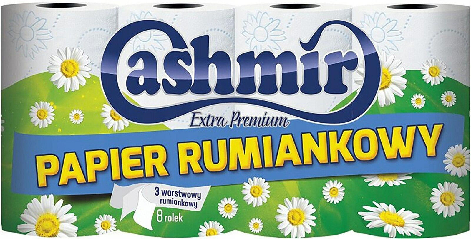 Papier toaletowy zapachowy rumiankowy CASHMIR Extra Premium 8 sztuk