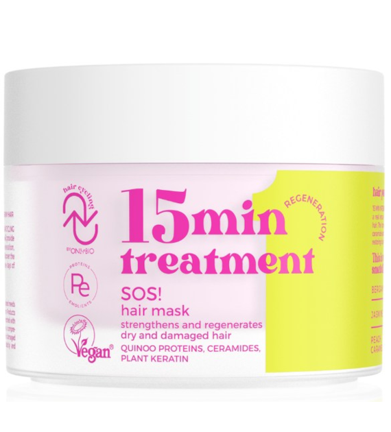Onlybio Hair Cycling Regeneration 15min treatment SOS! Hair mask 280 ml