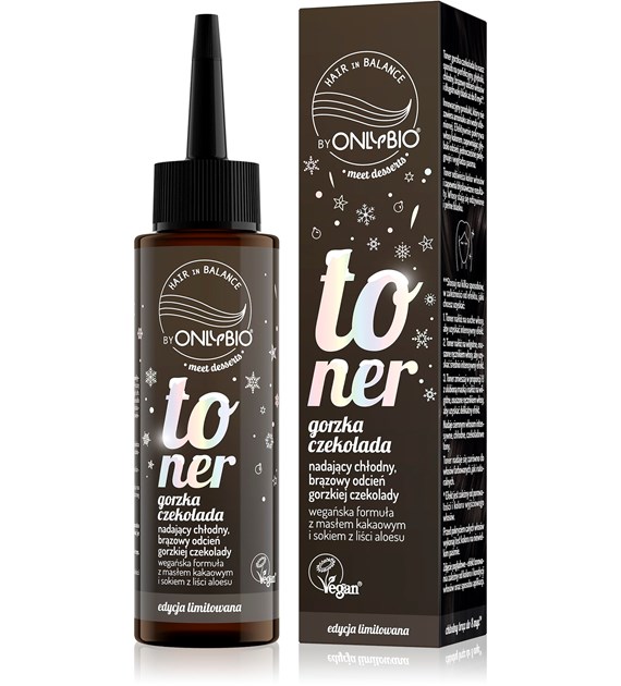 OnlyBio Hair in Balance Toner Gorzka Czekolada edycja limitowana* 100 ml   -  SUPER CENA - KOŃCÓWKA SERII U PRODUCENTA