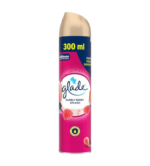 GLADE odświeżacz 300ml spray BUBBLY BERRY SPLASH - import