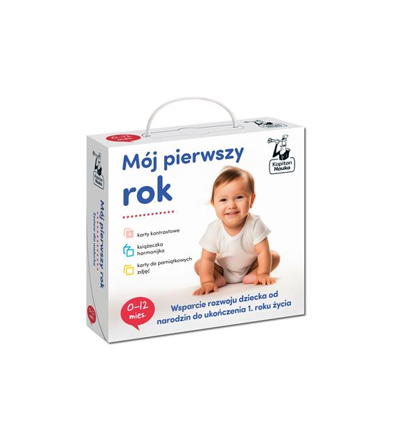 Mój pierwszy rok. Zestaw dla malucha 0-12 miesięcy. Kapitan Nauka