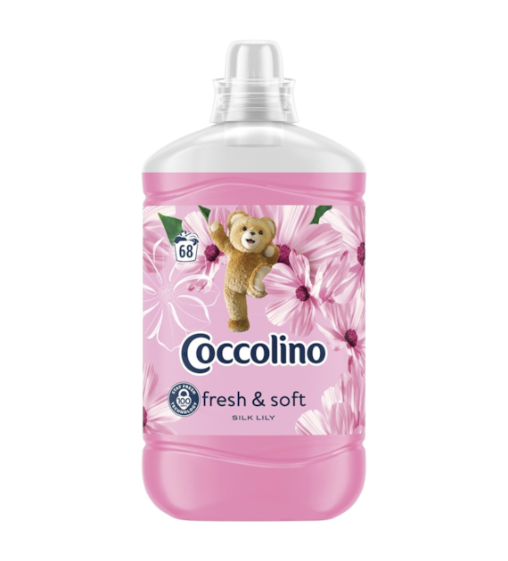 COCCOLINO PŁYN DO PŁUKANIA 68P 1.7L FRESH&SOFT BLUE SPLASH - silk lily