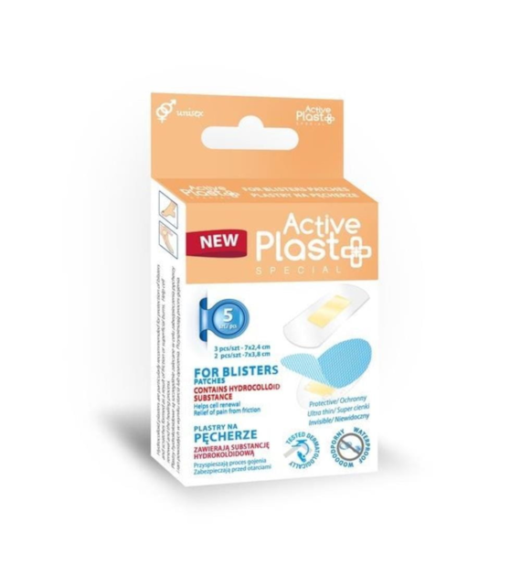 ACTIVE PLPLAST.N/PĘCHERZE MIX A5