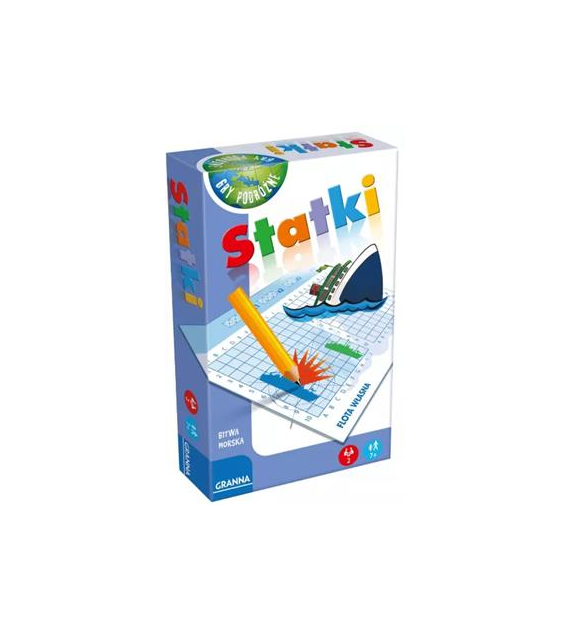 GRA  STATKI gra podróżna 7+
