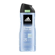 ADIDAS MEN ŻEL POD PRYSZNIC 400ML 3 IN 1 DYNAMIC PULSE FRESH&WOODY WITH PEPPERMINT
