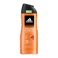 ADIDAS MEN ŻEL POD PRYSZNIC 400ML 3 IN 1 TEAM FORCE ZESTY&INTENSE WITH ORANGE EXTRACT