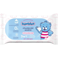 BAMBINO - CHUSTECZKI NAWILŻANE DLA DZIECI (57) WODNE 3W1 OD PIERWSZEGO DNIA ŻYCIA